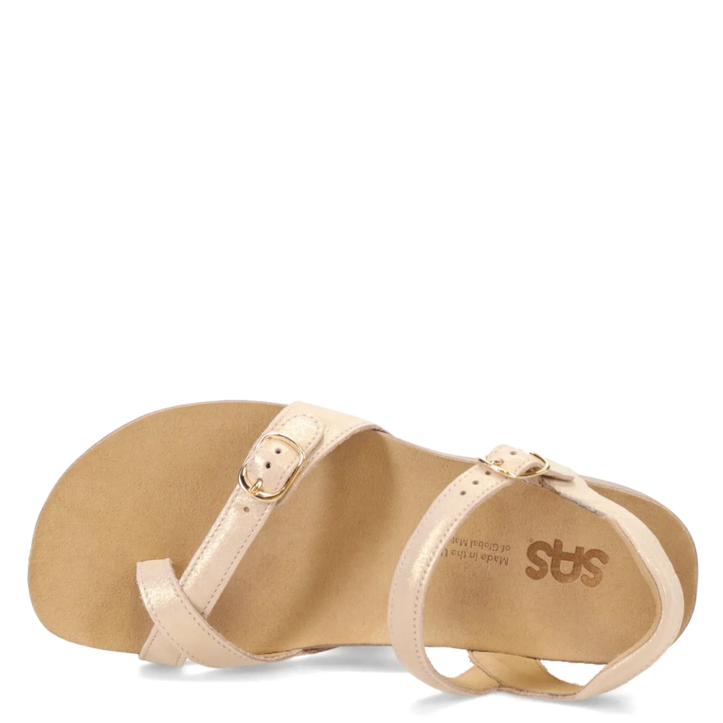 Footbed Sandals*SAS Women's , Pampa Sandal Gold