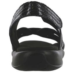 Footbed Sandals*SAS Women's , Pier Sandal Black Sand