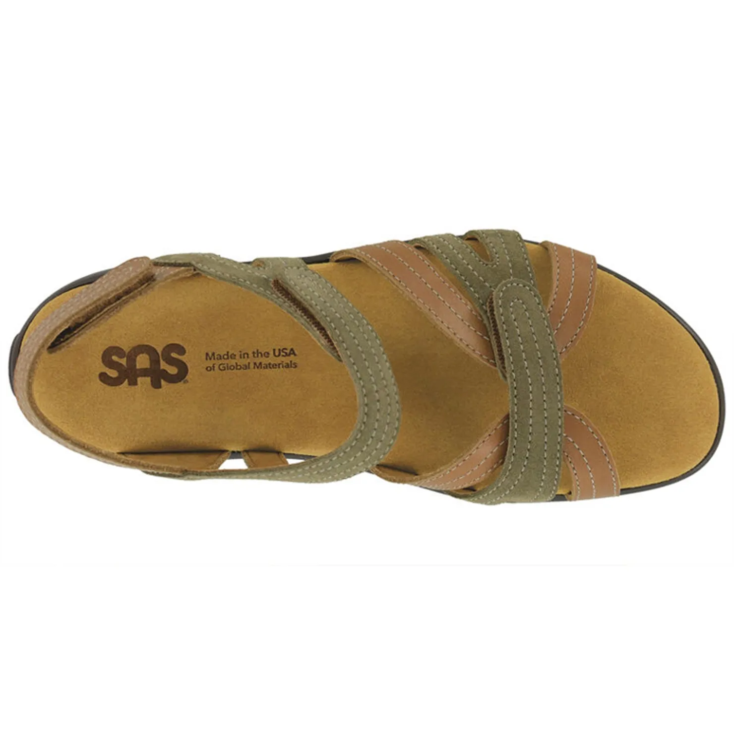 Footbed Sandals*SAS Women's , Pier Sandal Desert Sage
