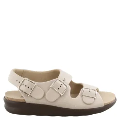 Footbed Sandals*SAS Women's , Relaxed Sandal Linen Beige