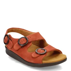 Footbed Sandals*SAS Women's , Relaxed Sandal Rust