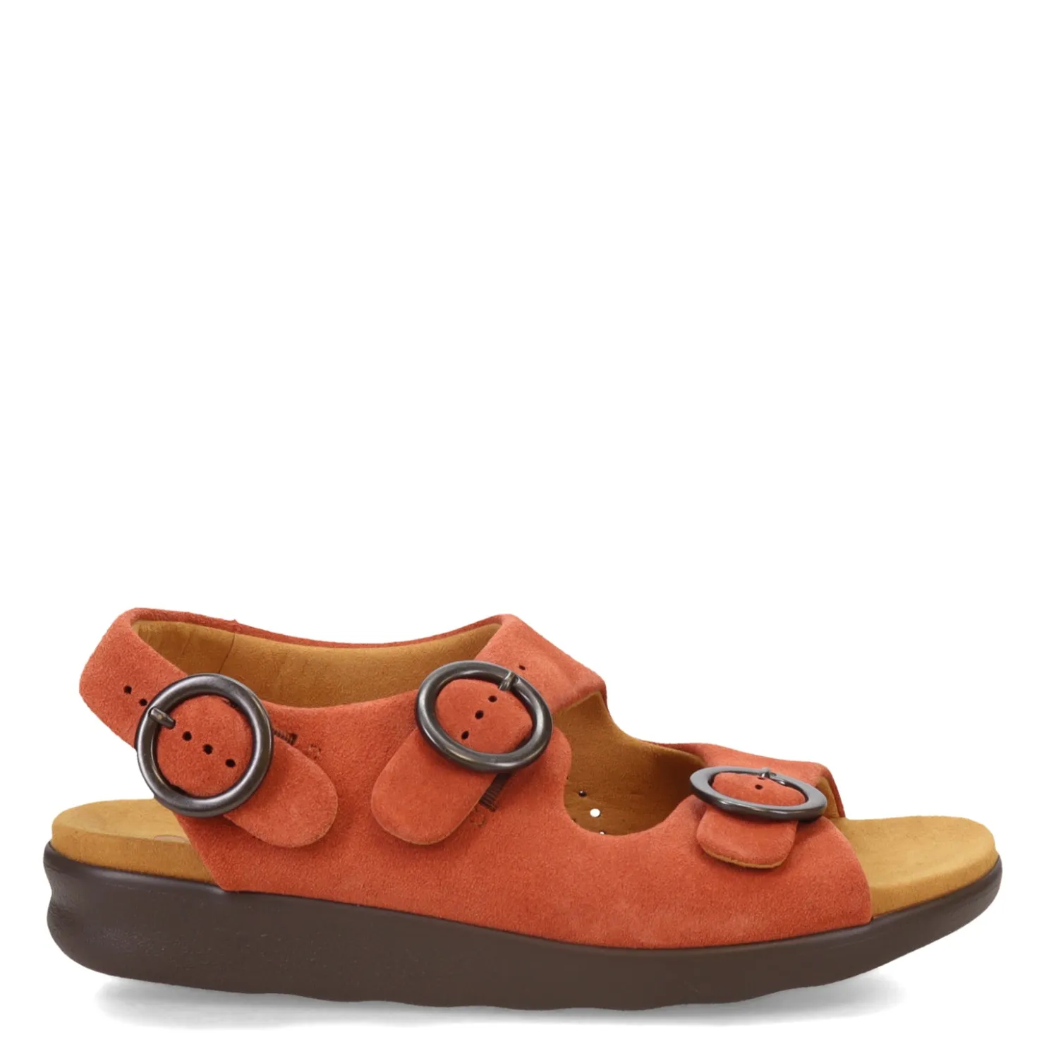 Footbed Sandals*SAS Women's , Relaxed Sandal Rust