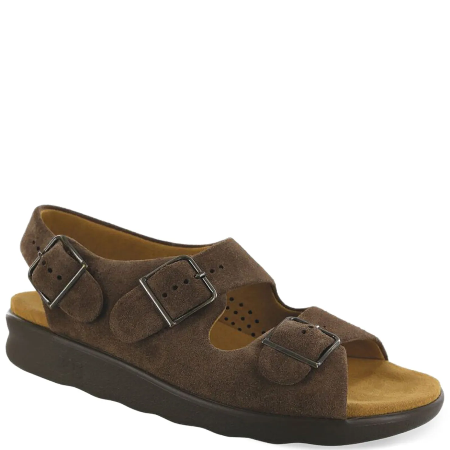 Footbed Sandals*SAS Women's , Relaxed Sandal Teddy Brown