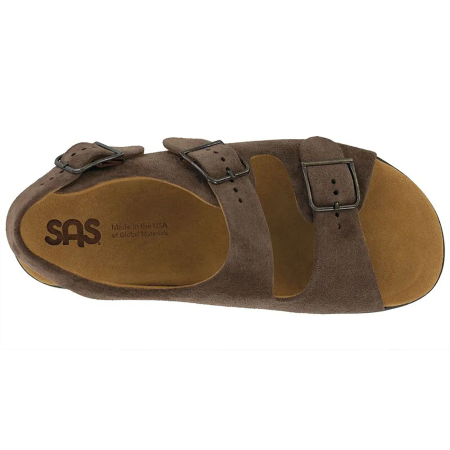 Footbed Sandals*SAS Women's , Relaxed Sandal Teddy Brown