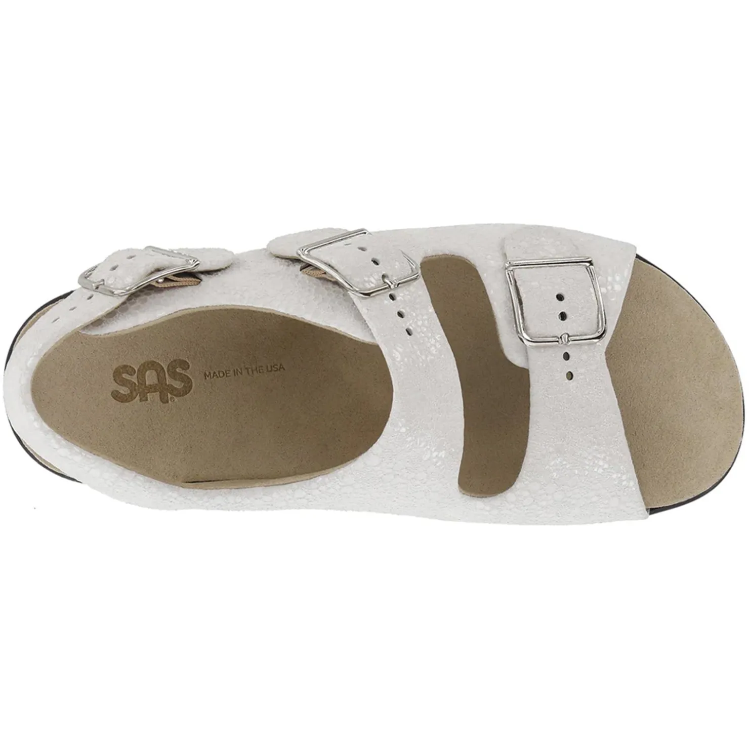 Footbed Sandals*SAS Women's , Relaxed Sandal Vanilla