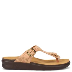 Footbed Sandals*SAS Women's , Sanibel Thong Sandal Cork