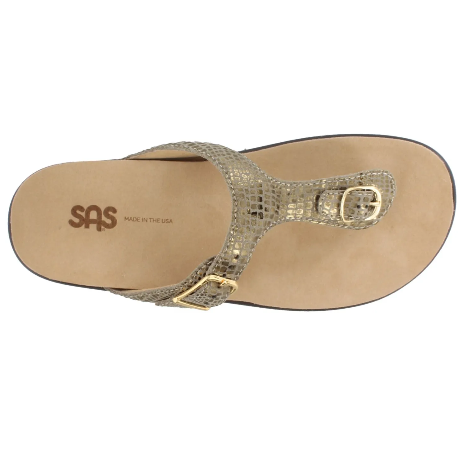 Women's , Sanibel T-Strap Slide Sandal|SAS Hot