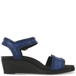Heeled Sandals*SAS Women's , Seight Sandal Blue