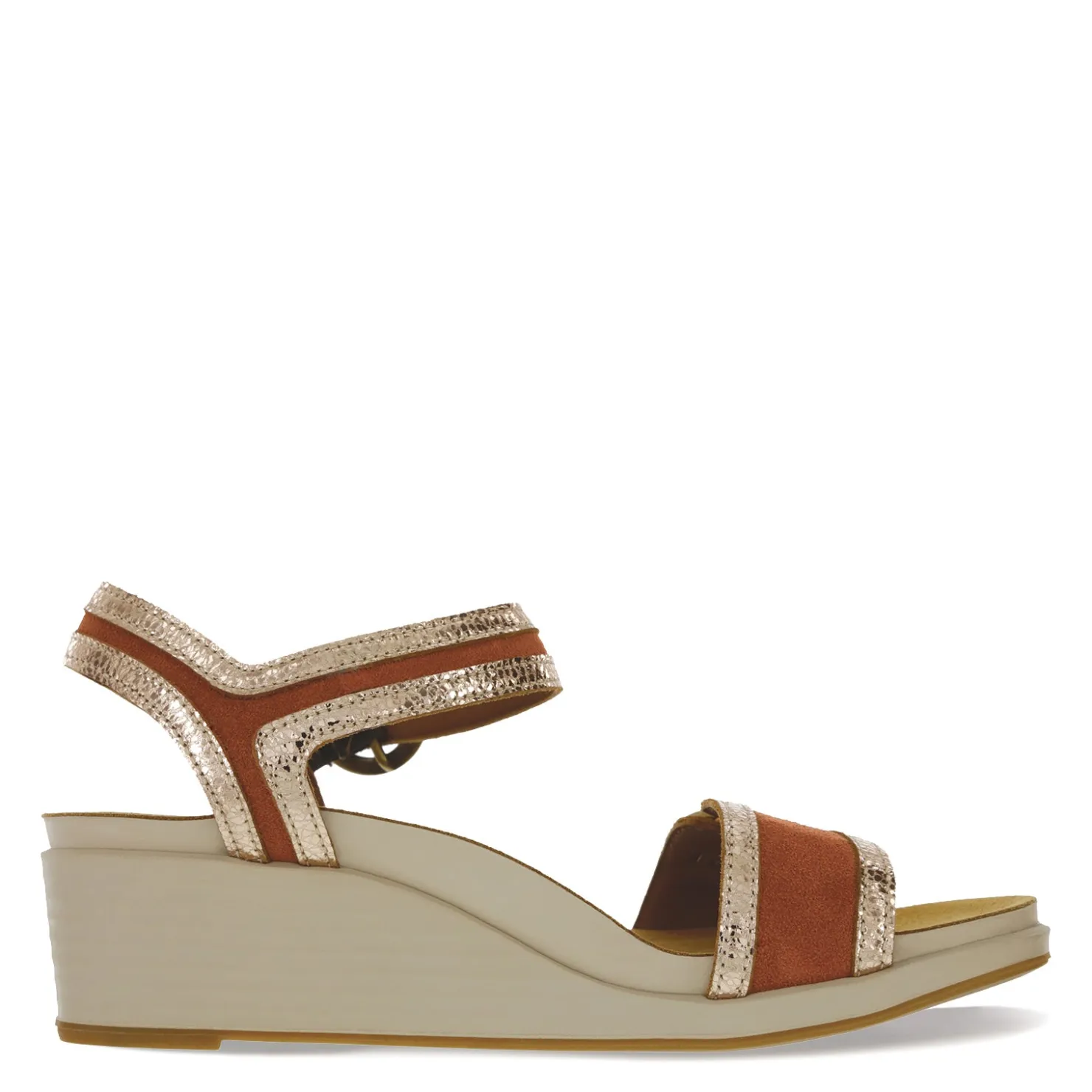 Footbed Sandals*SAS Women's , Seight Sandal Copper