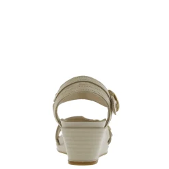 Wedges*SAS Women's , Seight Sandal Soft Gold