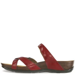 Footbed Sandals*SAS Women's , Shelly Sandal Lipstick