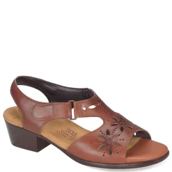 Heeled Sandals*SAS Women's , Sunburst Sandal Chestnut