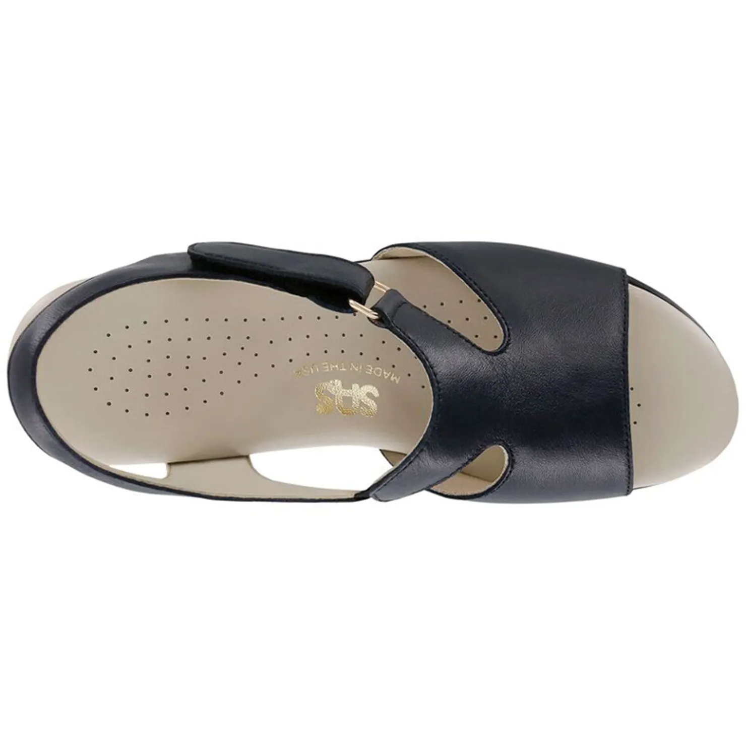 Heeled Sandals*SAS Women's , Suntimer Sandal Navy