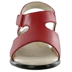 Heeled Sandals*SAS Women's , Suntimer Sandal Red