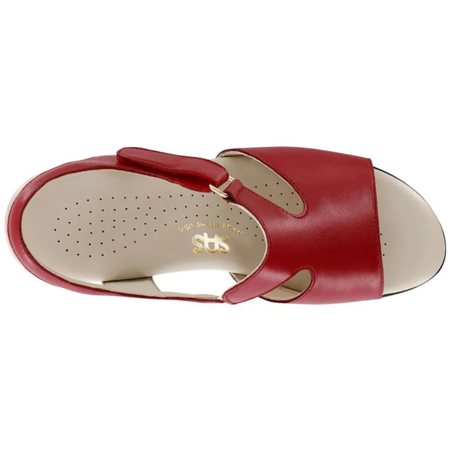 Heeled Sandals*SAS Women's , Suntimer Sandal Red
