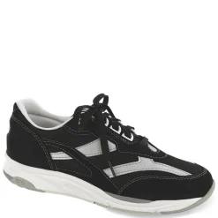 Walking*SAS Women's , Tour Mesh Sneaker Black Silver