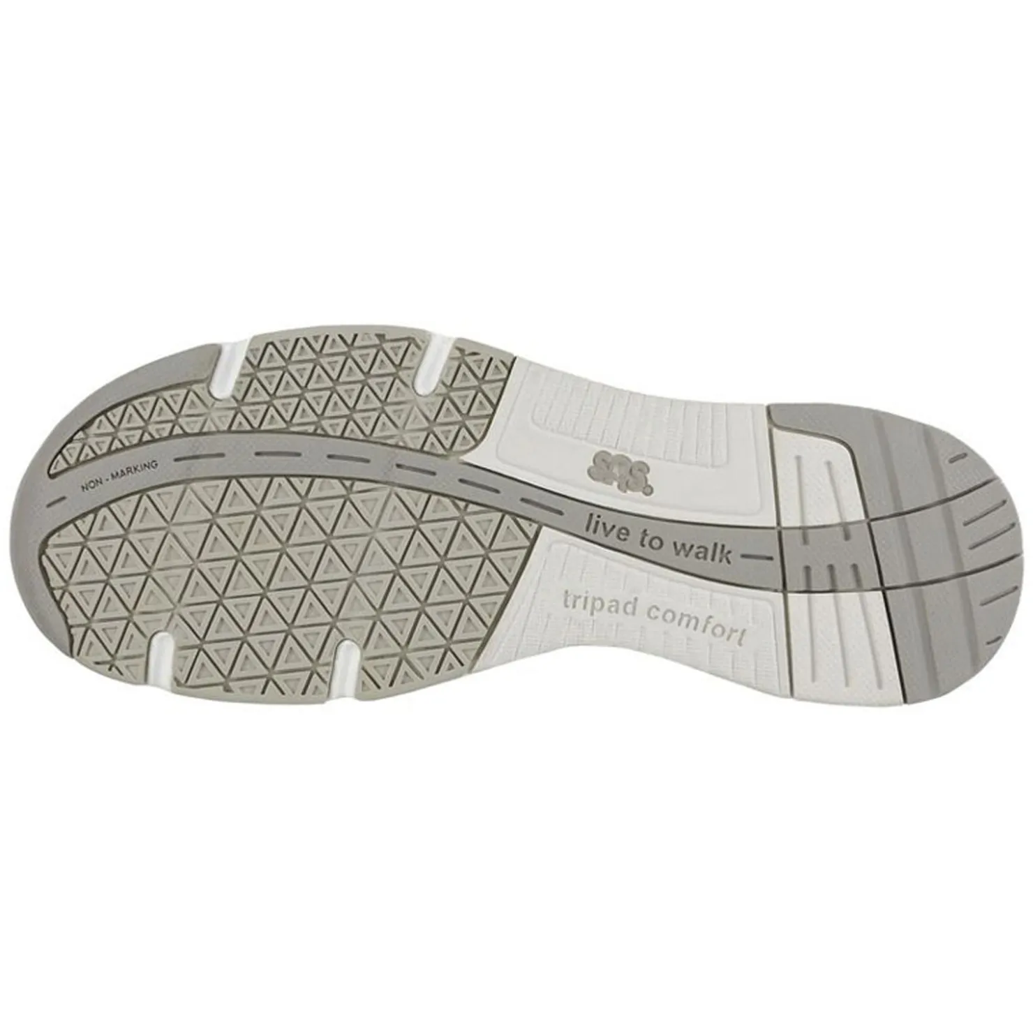 Walking*SAS Women's , Tour Mesh Sneaker Black Silver