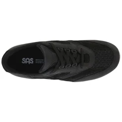 Fashion & Street*SAS Women's , Tour Mesh Sneaker Black / White