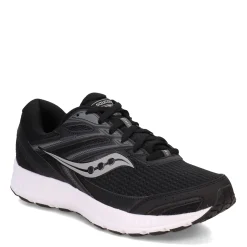 Running*Saucony Women's , Cohesion 13 Running Shoe - Wide Width Black/White