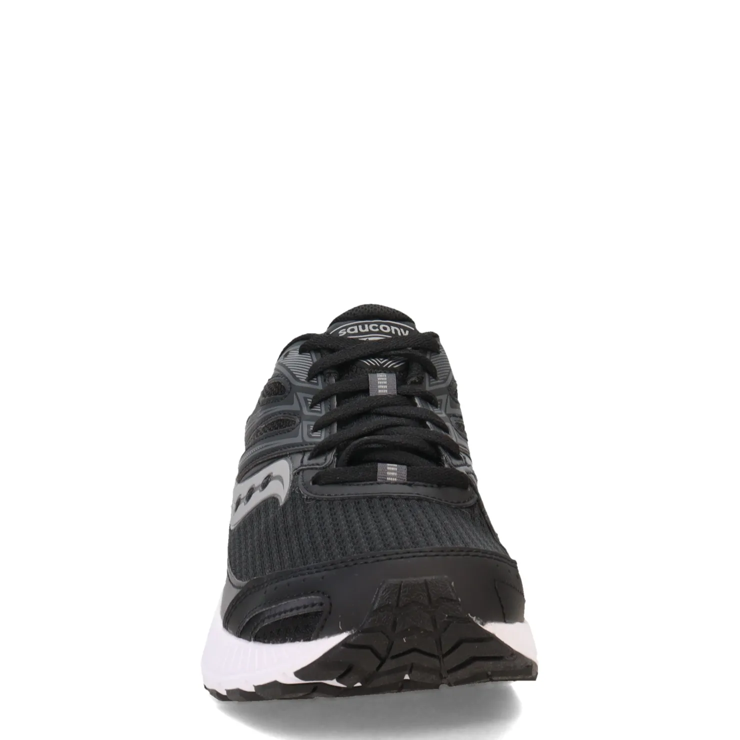 Running*Saucony Women's , Cohesion 13 Running Shoe - Wide Width Black/White
