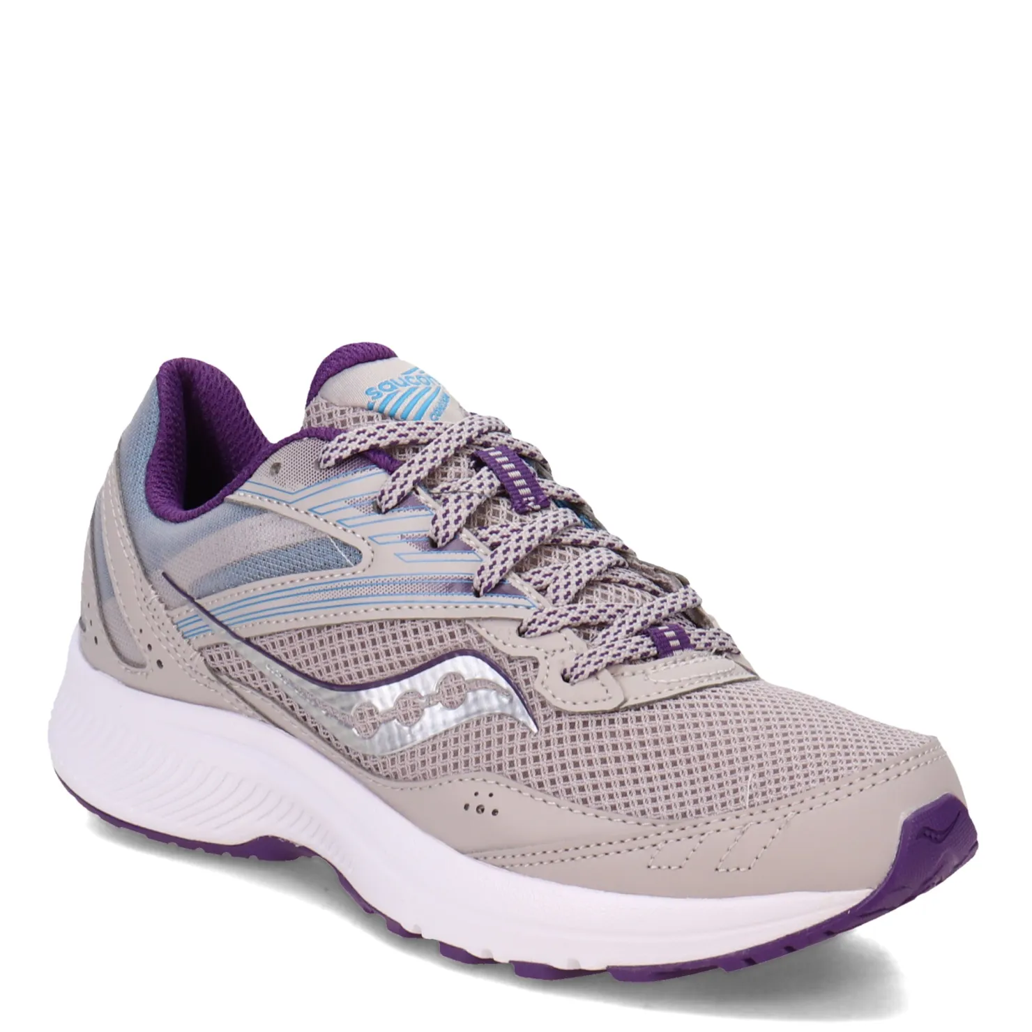 Running*Saucony Women's , Cohesion 15 Running Shoe Smoke/Grape