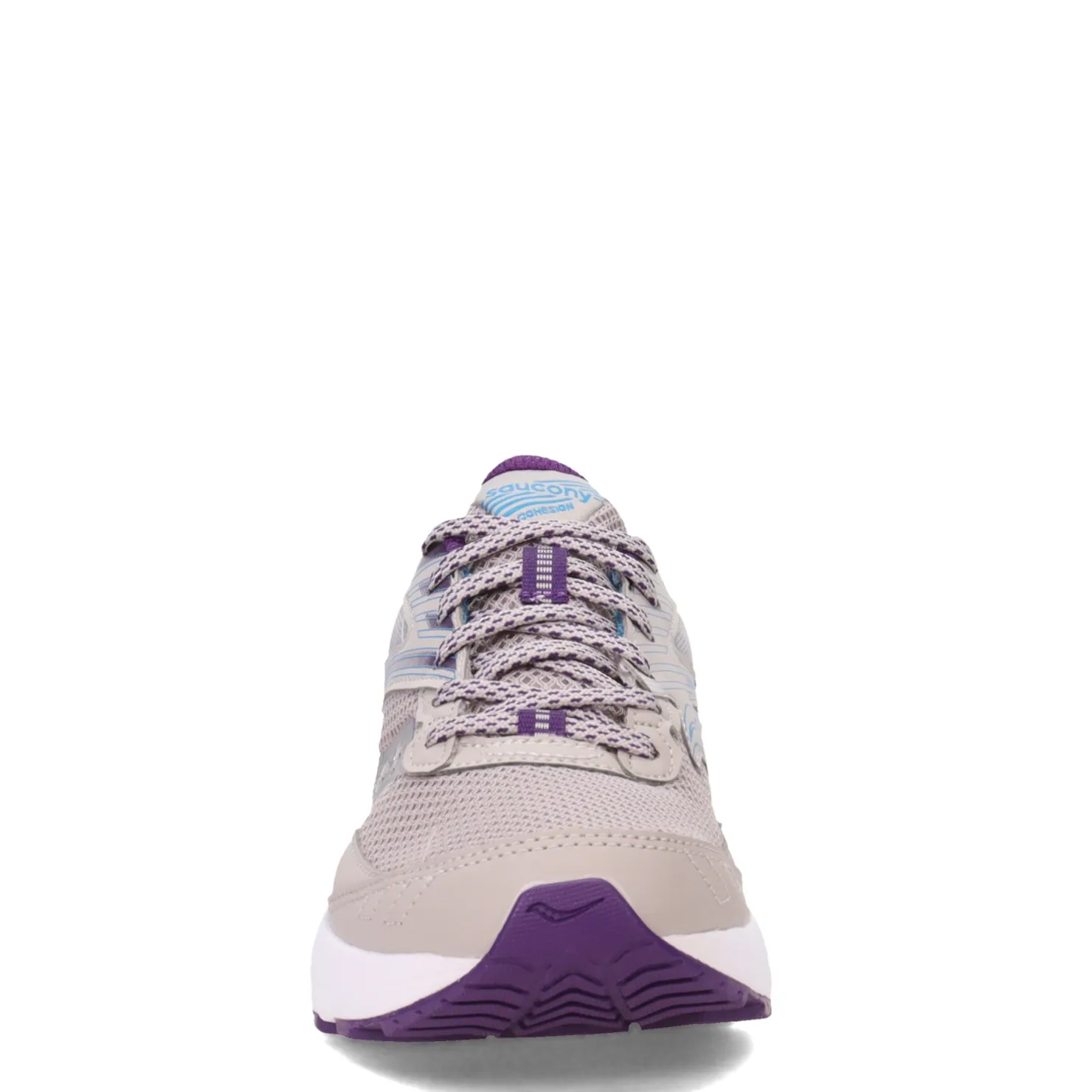 Running*Saucony Women's , Cohesion 15 Running Shoe Smoke/Grape