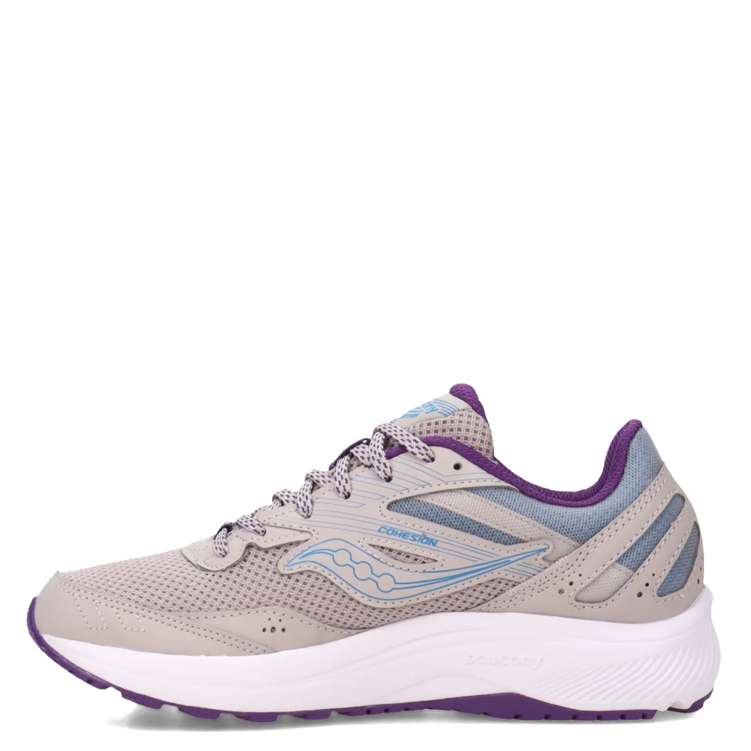 Running*Saucony Women's , Cohesion 15 Running Shoe Smoke/Grape