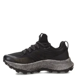 Running*Saucony Women's , Endorphin Trail Running Shoe Black/Gravel