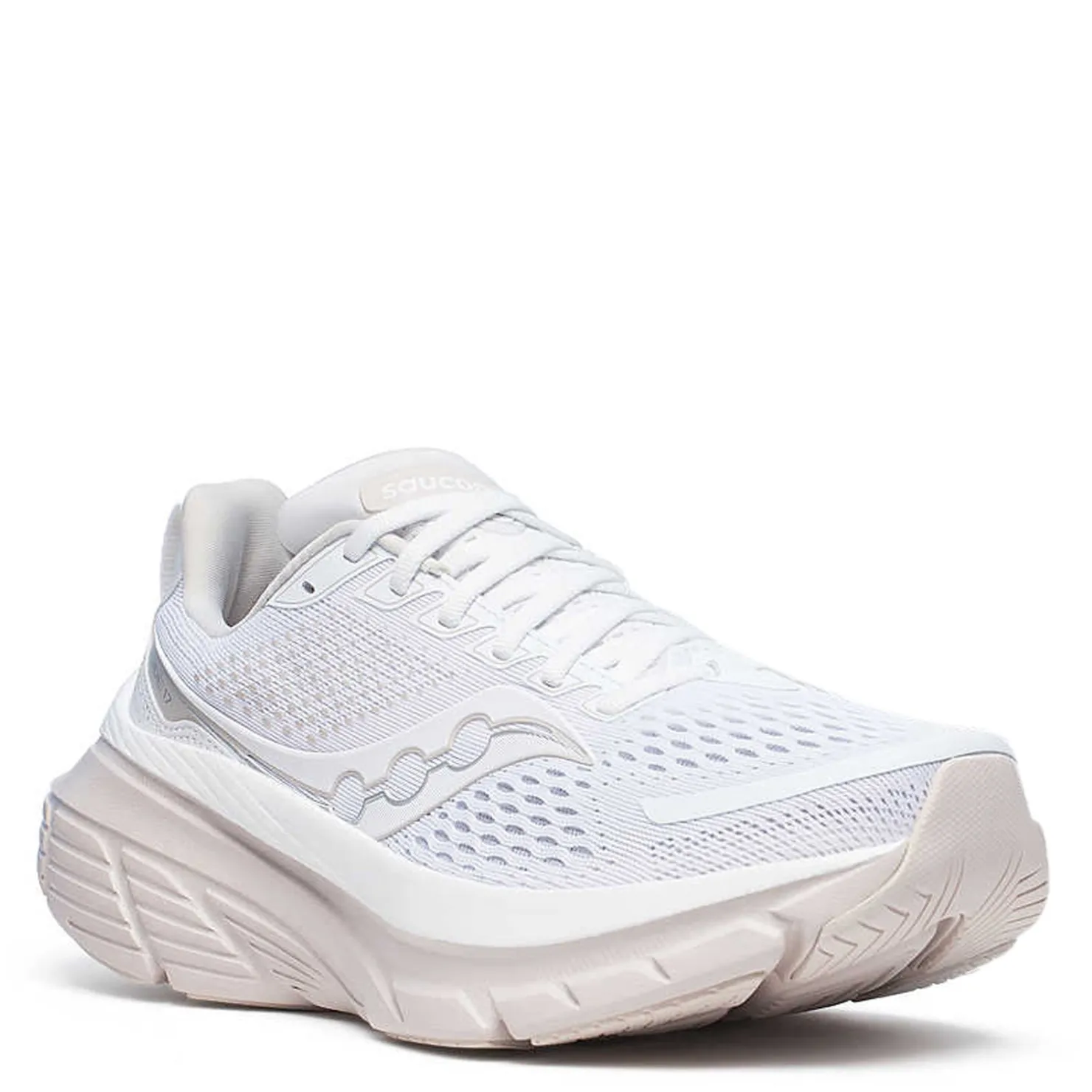 Running*Saucony Women's , Guide 17 Running Shoe White/Moon