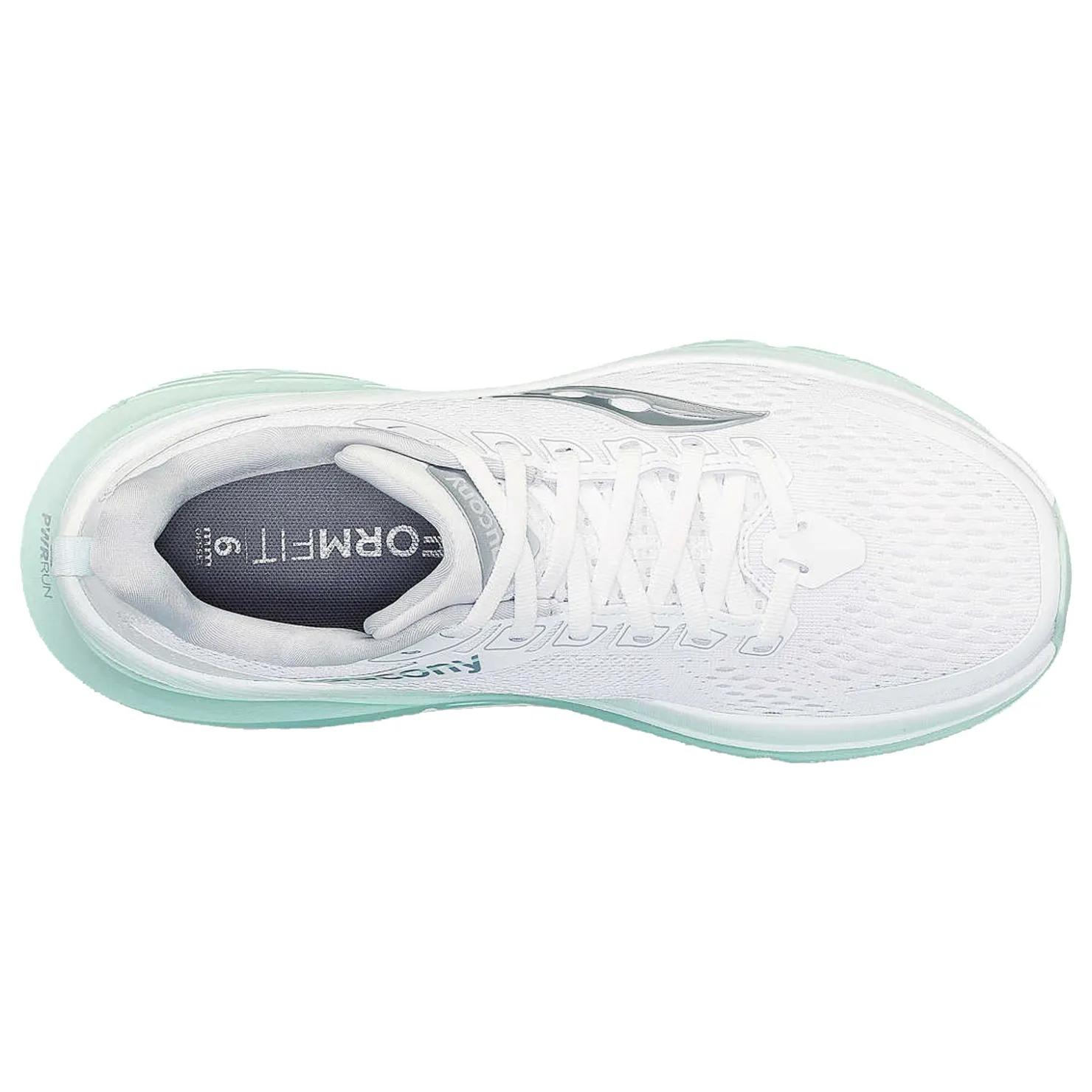 Running*Saucony Women's , Guide 17 Running Shoe White/Jade