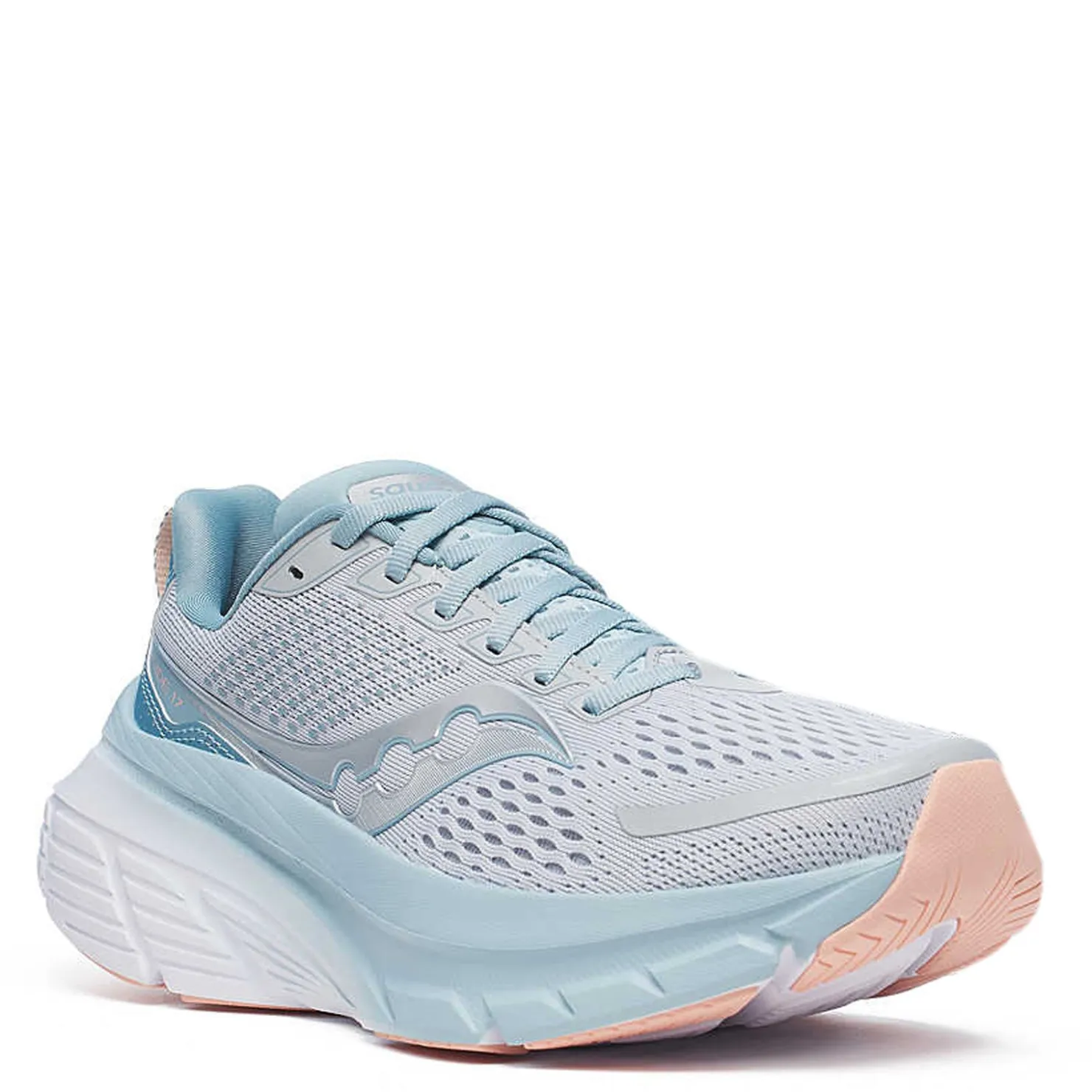 Running*Saucony Women's , Guide 17 Running Shoe Cloud/Topaz