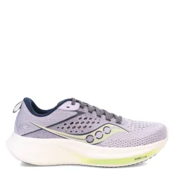 Running*Saucony Women's , Ride 17 Running Shoe Iris/Navy