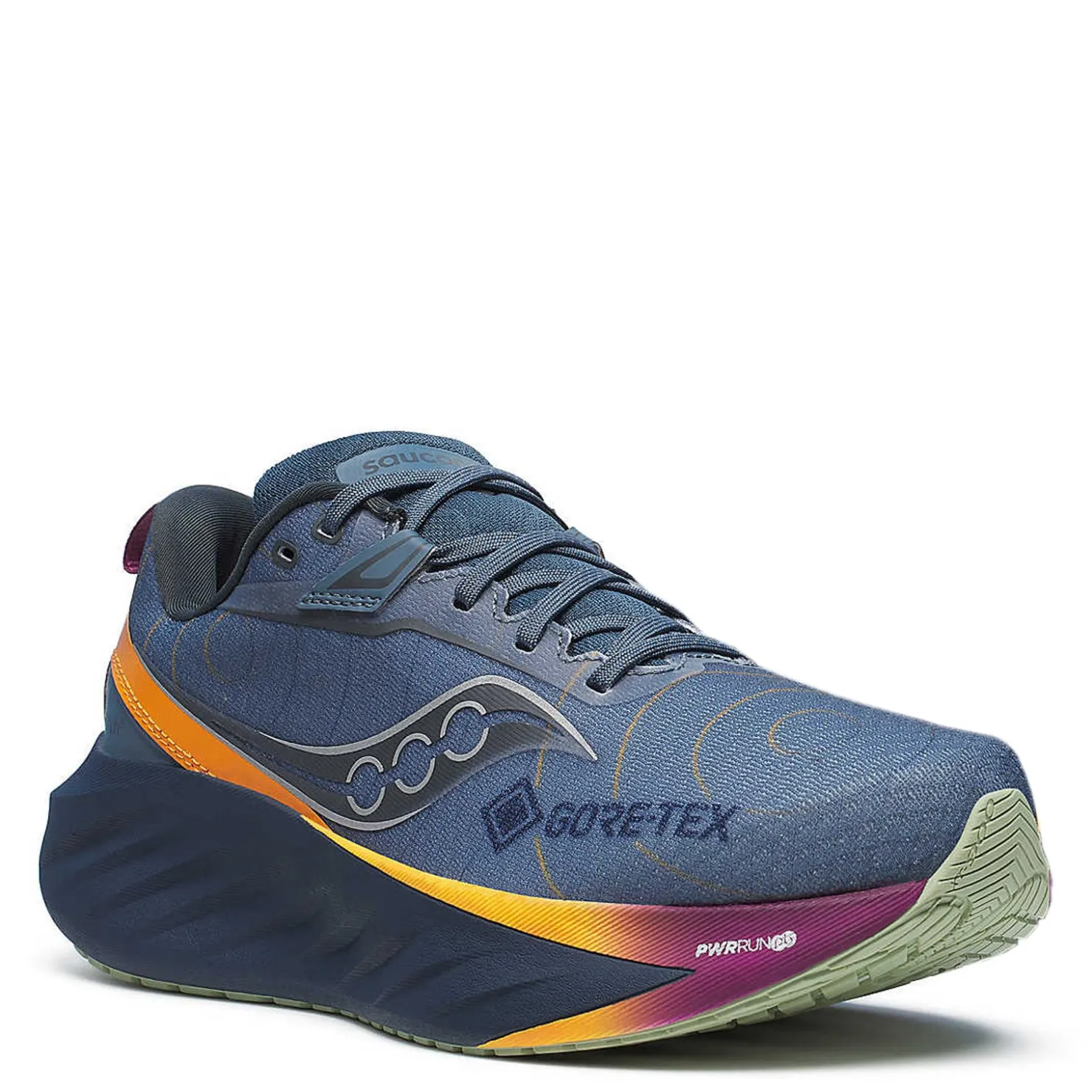 Running*Saucony Women's , Triumph 22 GTX Running Shoe Running Shoe Mirage/Navy