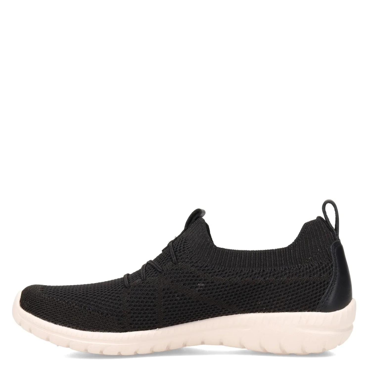 Walking*Skechers Women's , Arch Fit Flex Sneaker Black / White