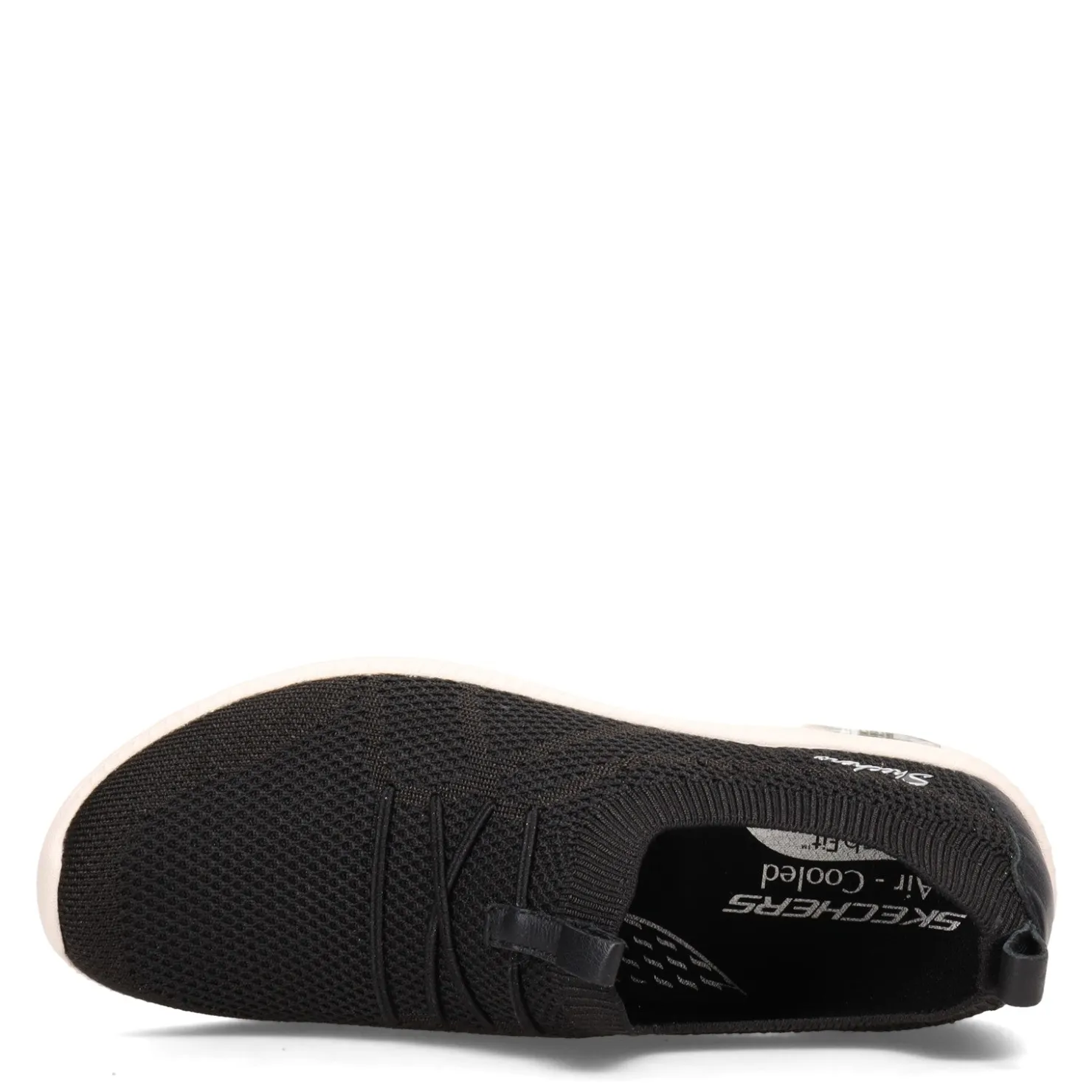 Walking*Skechers Women's , Arch Fit Flex Sneaker Black / White
