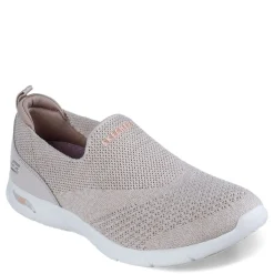 Walking*Skechers Women's , Arch Fit Refine - Don't Go Slip-On Taupe