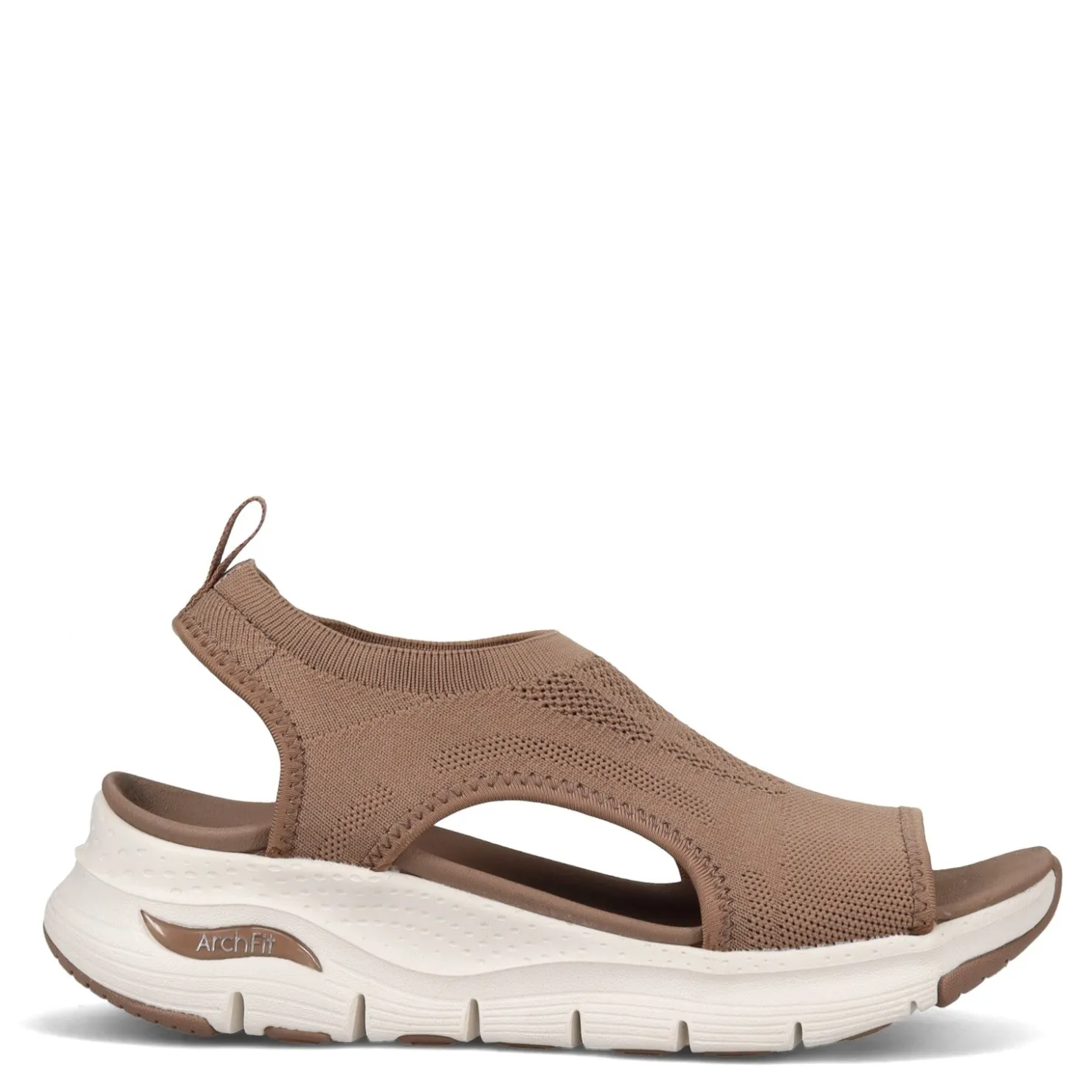 Wedges*Skechers Women's , Arch Fit - City Catch Sandal Mocha