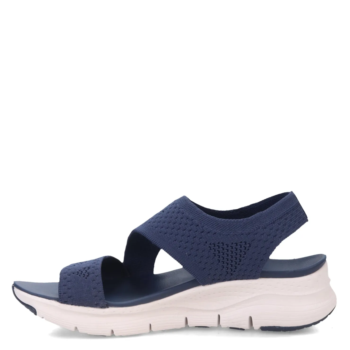 Wedges*Skechers Women's , Arch Fit - Brightest Day Sandal Navy