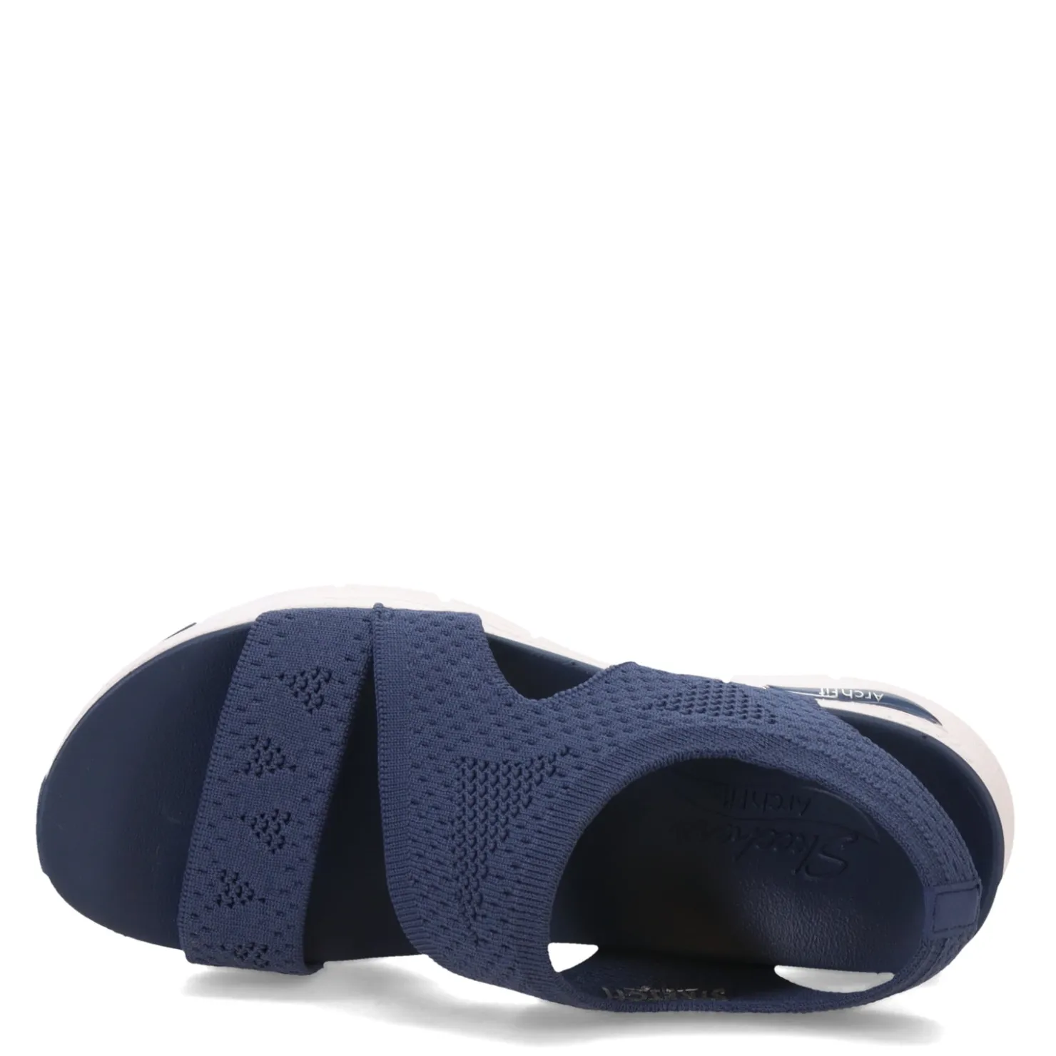 Wedges*Skechers Women's , Arch Fit - Brightest Day Sandal Navy