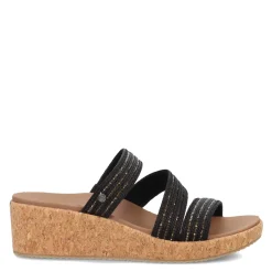 Wedges*Skechers Women's , Arch Fit Beverlee - Always Classy Sandal Black