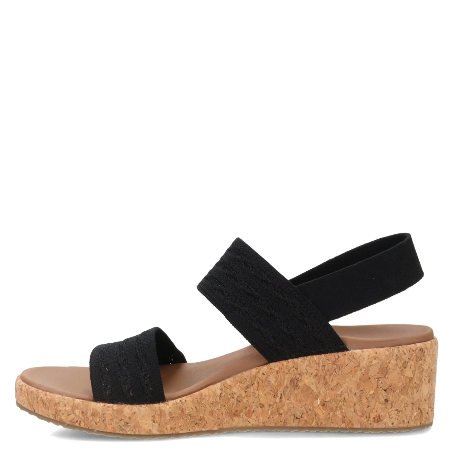 Wedges*Skechers Women's , Arch Fit Beverlee - Mesh On You Sandal Black