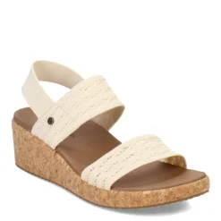 Wedges*Skechers Women's , Arch Fit Beverlee - Mesh On You Sandal Natural