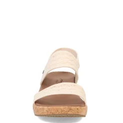 Wedges*Skechers Women's , Arch Fit Beverlee - Mesh On You Sandal Natural