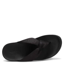 Flip Flops*Skechers Women's , Arch Fit Sunshine - My Life Sandal Black/Black