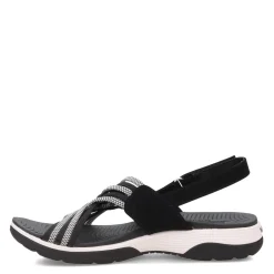 Outdoor & Hiking*Skechers Women's , Arch Fit Reggae Sport Sandal Black/White