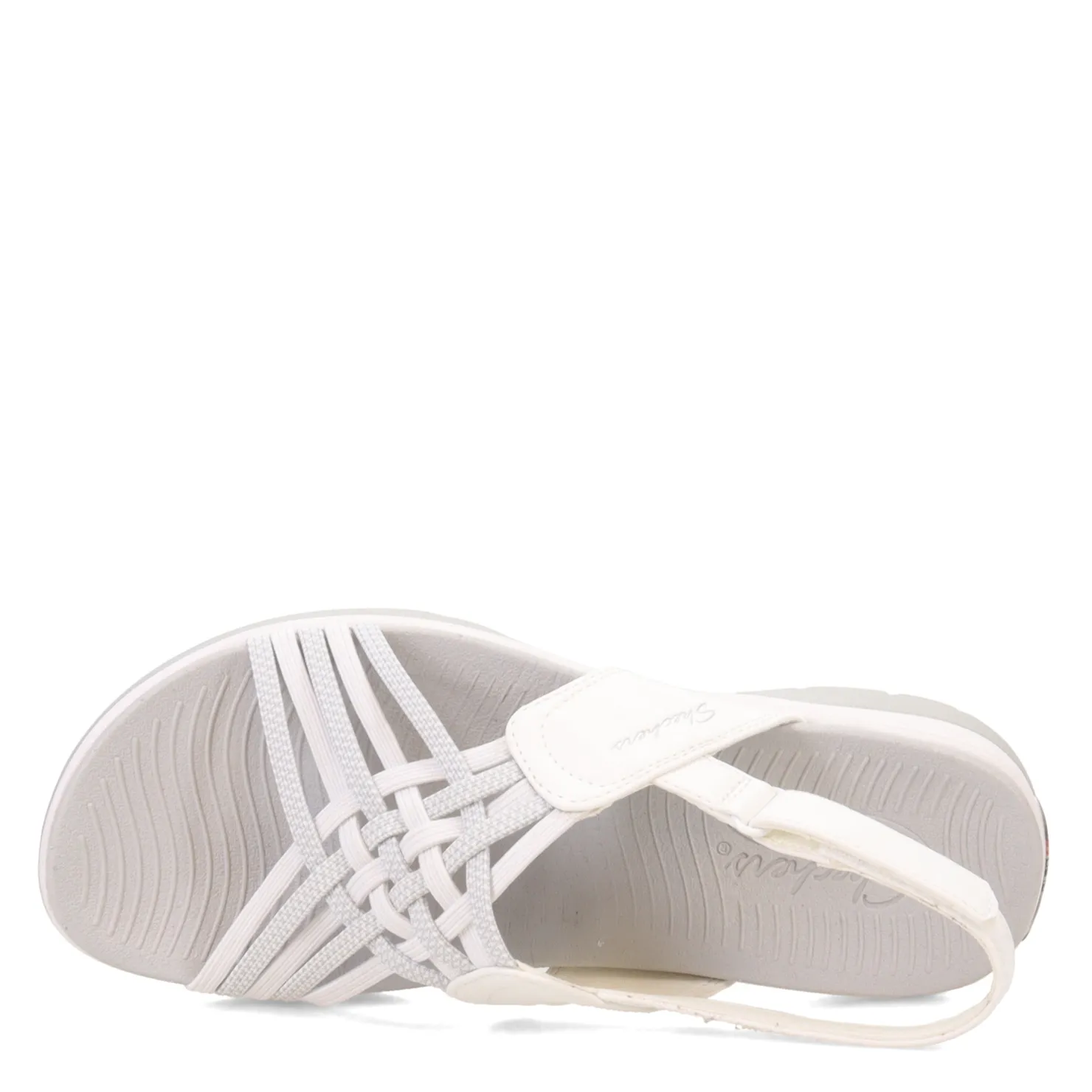 Outdoor & Hiking*Skechers Women's , Arch Fit Reggae Sport Sandal White/Grey