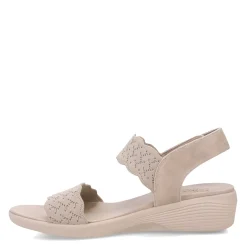 Wedges*Skechers Women's , Arya - On The Rise Sandal Taupe