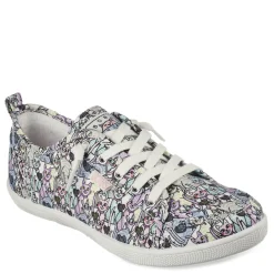Fashion & Street*Skechers Women's , BOBS B Cute - Knitting Hearts Sneaker White/Multi