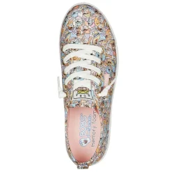 Fashion & Street*Skechers Women's , BOBS B Cute - Pup Freshness Sneaker Multicolor Dog Cartoon Print