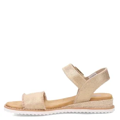 Women's , BOBS Desert Kiss - Gold Crush Sandal|Skechers Best